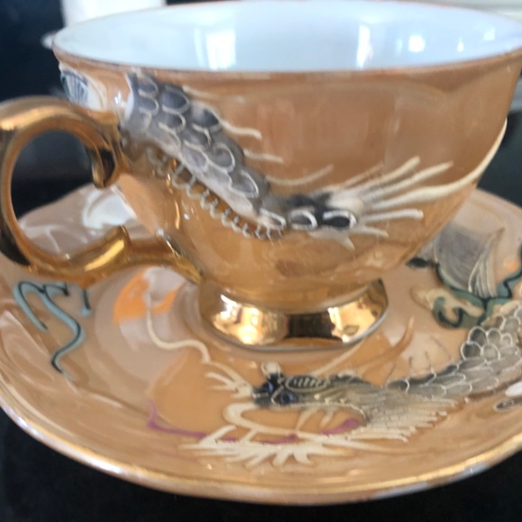 Antique Pristine Cup and Saucer - Picture 2 of 6